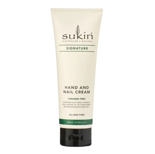 Sukin Hand & Nail Cream (Tube), 125 mL