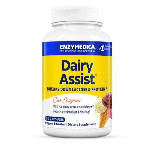 Enzymedica Dairy Assist, 30caps