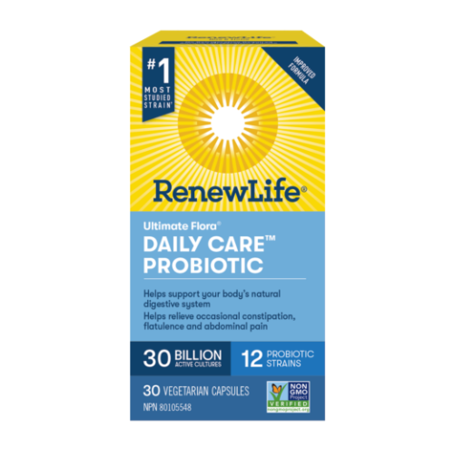 Renew Life Ultimate Flora Daily Care 30B, 30 caps