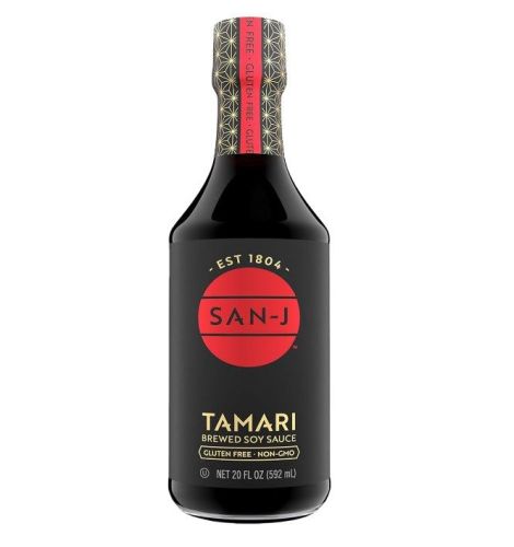 San J Black Label Tamari Sauce, 592mL