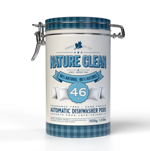 Nature Clean Automatic Dishwasher Pods Tin, 46ct