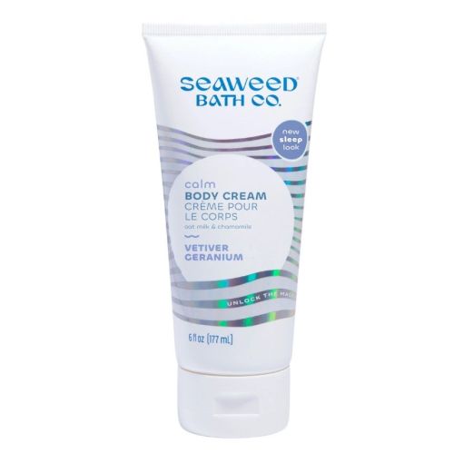 Seaweed Bath Co. Calm Body Cream Vetiver Geranium, 177ml