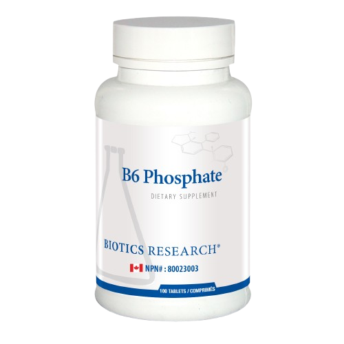 Biotics Research B6 Phosphate, 100 tablets