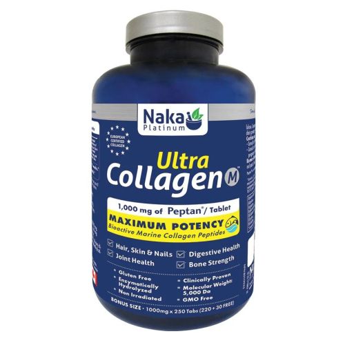 Naka Platinum Ultra Collagen (Marine Source), 250 Tabs