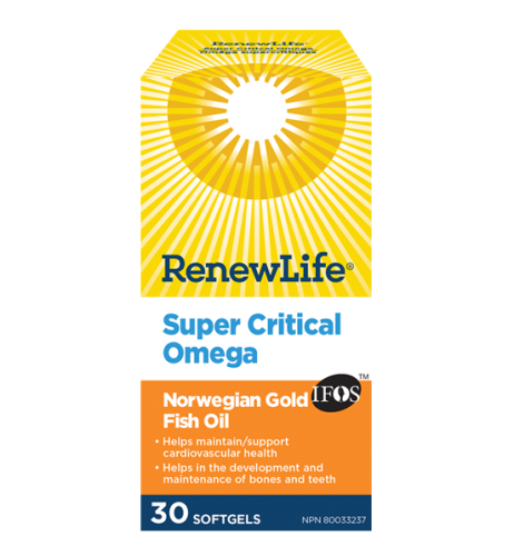 Renew Life NG Super Critical Omega, 30 caps