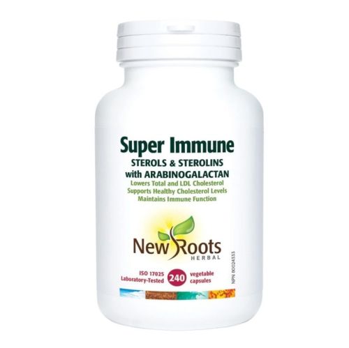 New Roots Herbal Super Immune Sterols & Sterolins with Arabinogalactan, 240 capsules