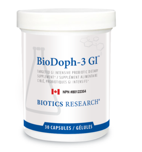 Biotics Research BioDoph-3GI NEW!!!, 30 Capsules