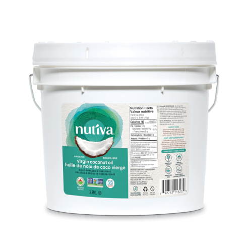 Nutiva Organic Virgin Coconut Oil, 3.79L