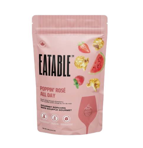 Eatable Poppin' Rosé All Day, 125g/12pk