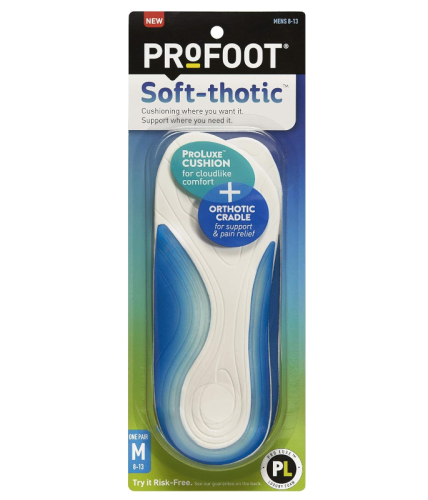 Profoot Soft-Thotic Orthotic Cradle Men