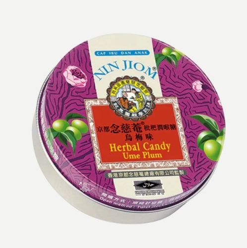 Nin Jiom Herbal Candy Ume Plum, 60g