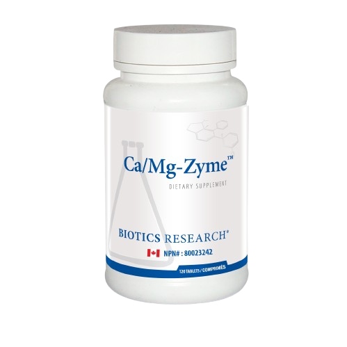 Biotics Research Ca/Mg-Zyme, 120 tablets