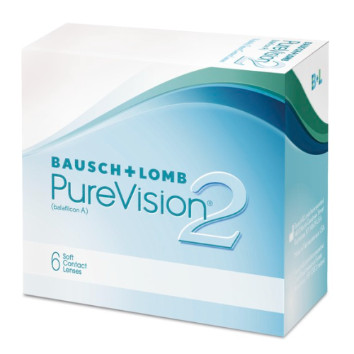 Bausch & Lomb Purevision 2 Eye Bandage, 6