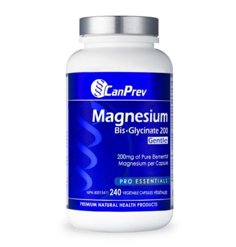 CanPrev Magnesium Bis·Glycinate 200 Gentle, 60 v-caps