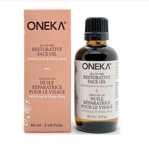 Oneka All-In-One Regenerative Face Oil, Sandalwood & Vetiver, 60ml