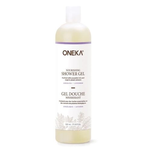 Oneka Shower Gel (Body Wash), Angelica & Lavender, 500ml