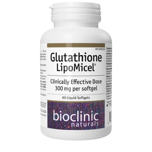 Bioclinic Naturals Glutathione LipoMicel, 60 Softgels