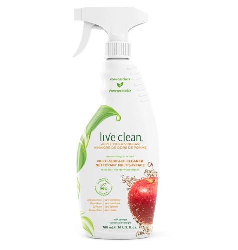 Live Clean Apple Cider Vinegar Multi Surface, 768ml