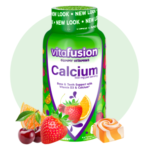 Vitafusion Vitamin Calcium Gummy Block, 100