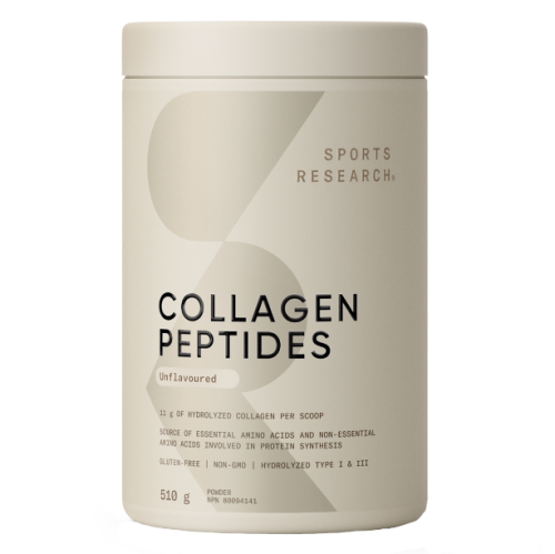 Sports Research Collagen Peptides Unflavored, 510g