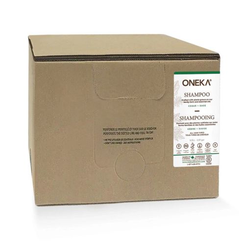 Oneka Shampoo, Cedar & Sage, 9.75L