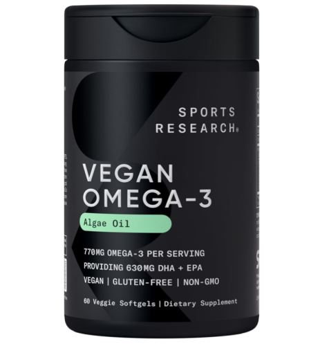 Sports Research Vegan Omega 3, 50 softgel