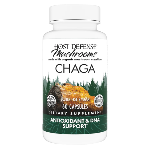 Host Defense Chaga (Inonotus Obliquus) Capsules, 60 caps