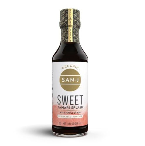 San J Org Tamari Splash Sweet Maple, 296mL