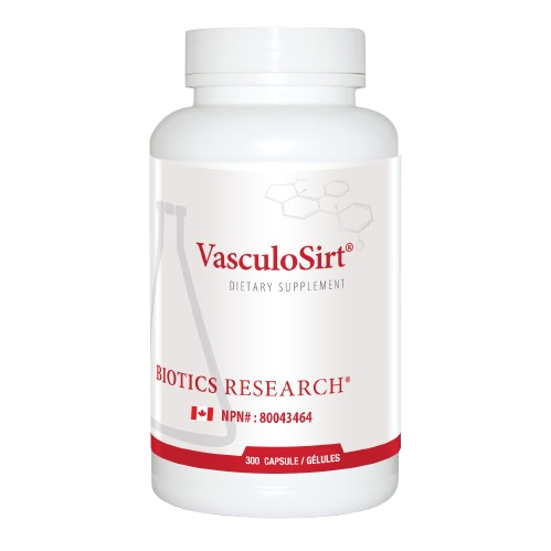 Biotics Research VasculoSirt, 300 capsules