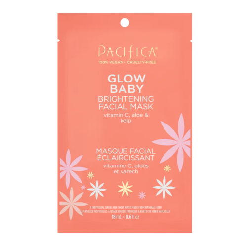 Pacifica Glow Baby Brightening Facial Mask, 18ml