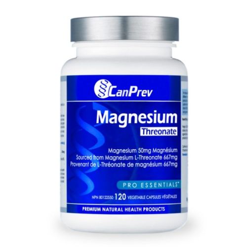 CanPrev Magnesium Threonate, 120 v-caps