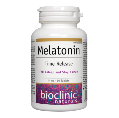 Bioclinic Naturals Melatonin Time Release · 5 mg, 60 Tablets