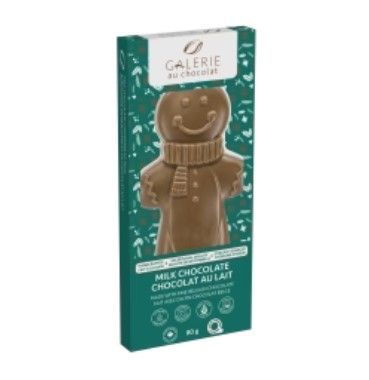 Galerie Au Chocolat H Artisan Milk Gngerbred Man Shape, 8 x 80g