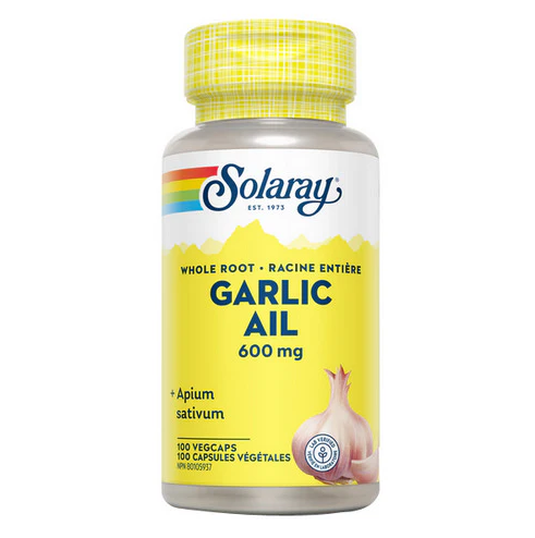 Solaray Garlic, 100vcap