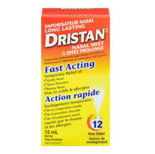 Dristan Nasal Mist Long Lasting 0.05%, 15ml