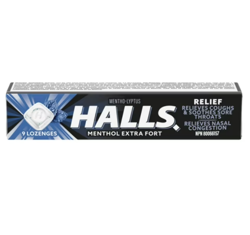 Halls Cough Tb Xst, 9pc