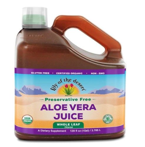 Lily of the Desert Org PF Aloe Whl Leaf Juice, 3.78L