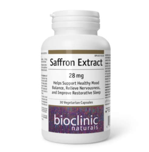 Bioclinic Naturals Saffron Extract, 30 VCaps