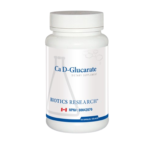 Biotics Research Ca-D Glucarate, 120 capsules