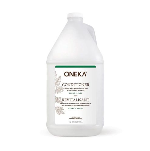 Oneka Conditioner, Cedar Sage, Bulk Refill (plastic jug), 4l
