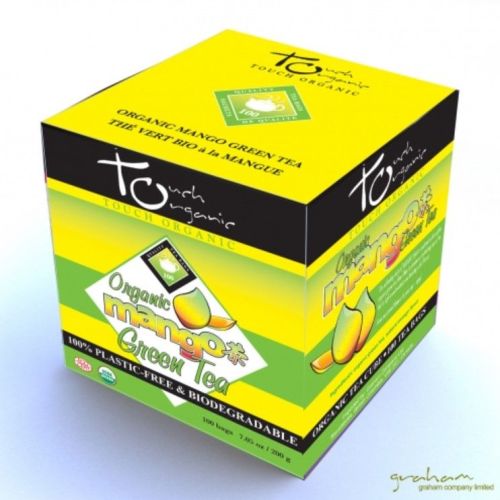 Touch Organic Org Mango Green Tea, 100bg