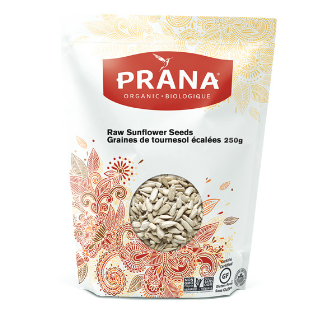 Prana Sunflower Seeds, Raw, Organic, 6/284g