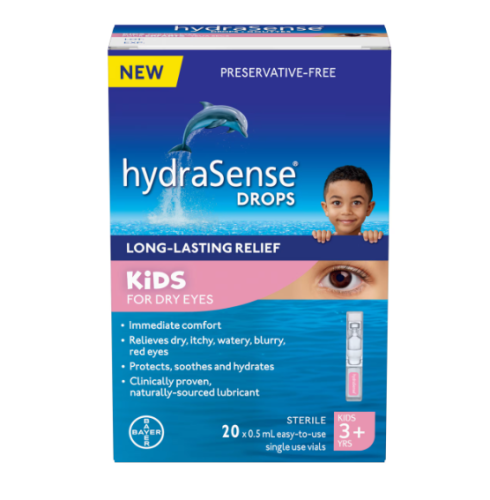 Hydrasense Kids Eye Drops, 20x0.5ml