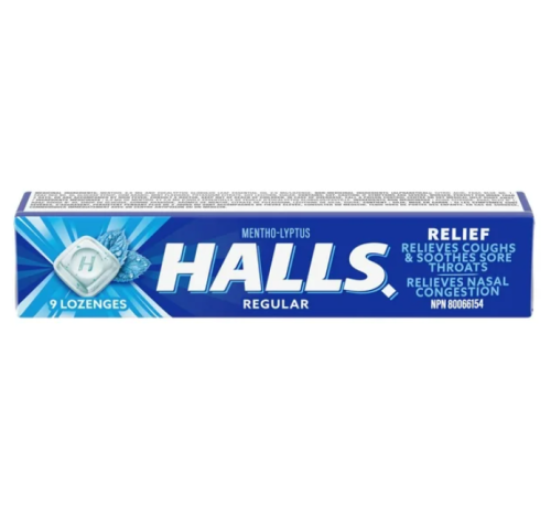 Halls Cough Tb Rg, 9pc