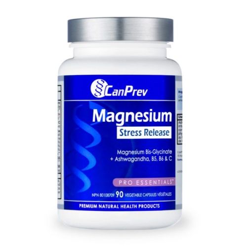 CanPrev Magnesium Stress Release, 90 v-caps