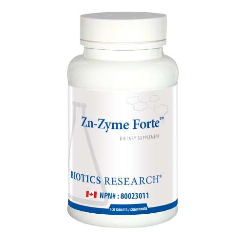 Biotics Research Zn-Zyme Forte, 100 tablets