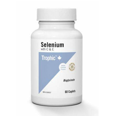 Trophic Selenium With C&E, 60caps