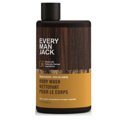 Every Man Jack Body Wash Travel Flask, 90ml