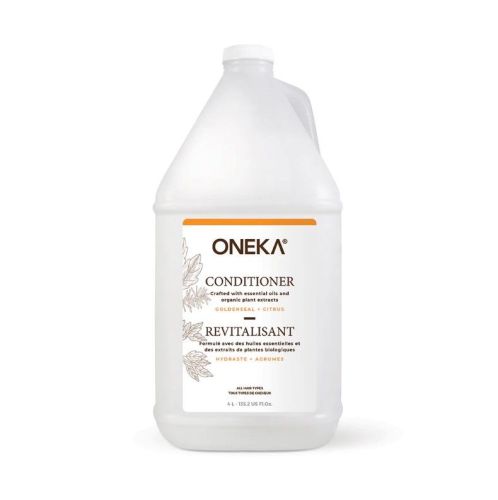 Oneka Conditioner, Goldenseal & Citrus, Bulk Refill (plastic jug), 4l