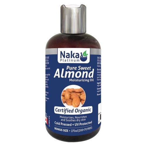 Naka Platinum Moisturizing Oil - Almond, 270ml